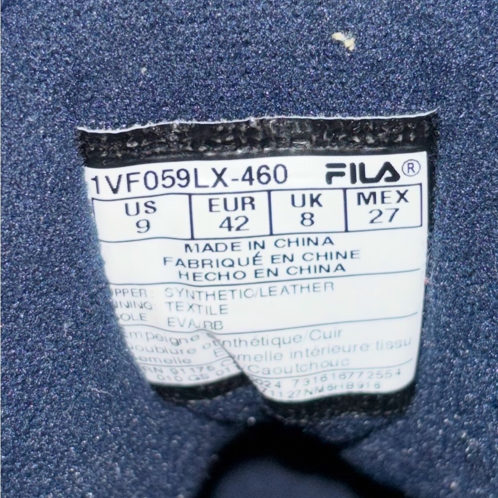Fila Men's Shoes, Size 9